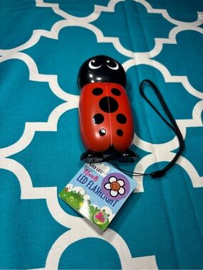 New Ladybug LED Flashlight - Red and Black Novelty